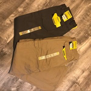 Two pair fleece lined pants NWT